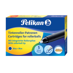 Cartridges for rollerball KM/5 blue
in box of 5 pcs.