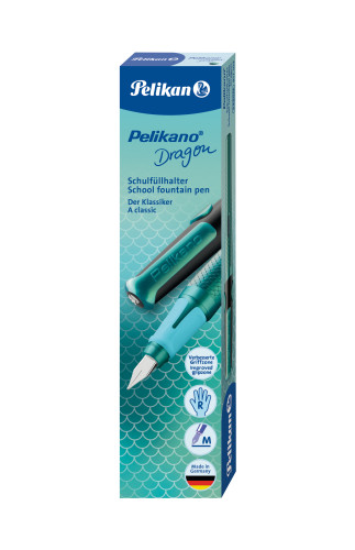 Pelikano P480 L Schulfüller Für Linkshänder – Rosarot, Feder L, Perfekt Für Schulstart & Schreiblernung
