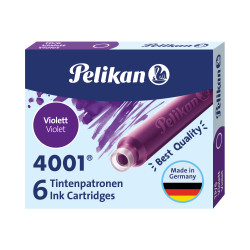Pelikan Ink Cartridges TP/6 Ink 4001® Violet

