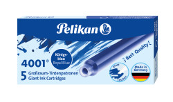 Pelikan Giant Ink Cartridges GTP/5 Ink 4001® Royal Blue
