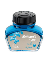 Pelikan 4001 üveges tinta 30ml türkiz