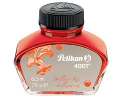 Pelikan Ink bottle Ink 4001® Brilliant-Red 62,5  ml

