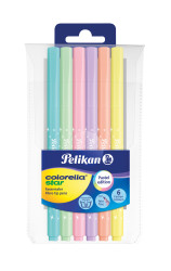 Fibre-tip pens Colorella-Star C302/6
Pastell