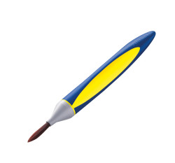 Pelikan griffix® Pinsel, 6er Haarpinsel aus Synthetik, Gelb