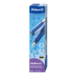 Pelikan Füller Pelikano® für Rechtshänder Blau Feder M