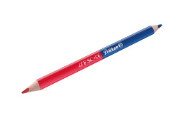 Pelikan Rot-Blau Stift zum Silbentrennen, dick, dreieckig