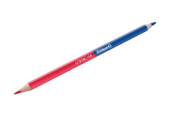 Pelikan Rot-Blau Stift zum Silbentrennen, dünn, dreieckig