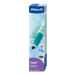 Pelikan Twist® Tintenroller für Rechts- und Linkshänder, Neo Mint