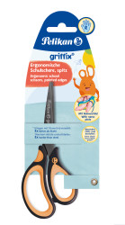 Pelikan griffix® Schulschere spitz für Rechtshänder, NeonBlack