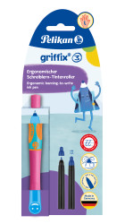 Pelikan griffix® Tintenschreiber für Linkshänder, Lovely Pink