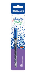 Pelikan stylo feutre à encre Inky® bleu emballage blister avec 1 pièce