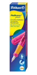 Pelikan Schreiblernfüller Pelikano® Junior für Linkshänder, Pink, Feder L